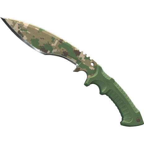 Kukri Knife | Forest DDPAT (Well-Worn)