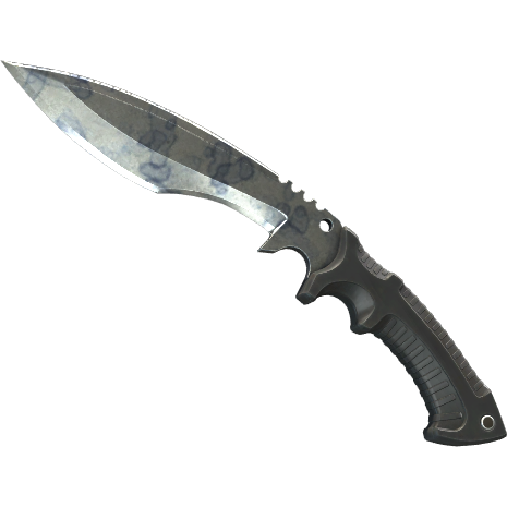 Kukri Knife | Stained (Well-Worn)