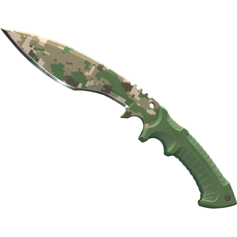 Kukri Knife | Forest DDPAT (Minimal Wear)