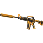 M4A1-S | Golden Coil (Minimal Wear)
