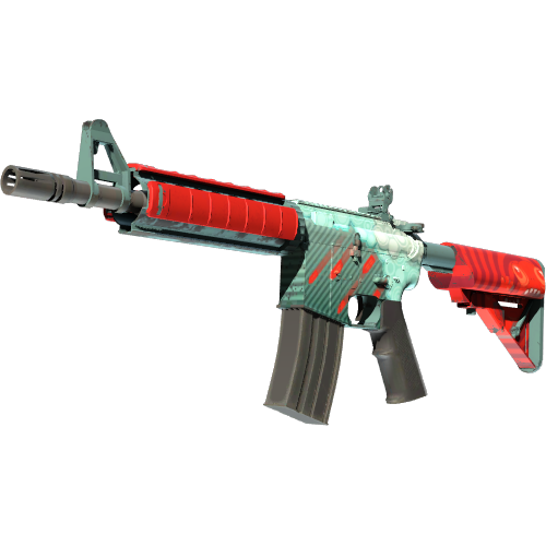 M4A4 | Bullet Rain (Minimal Wear)
