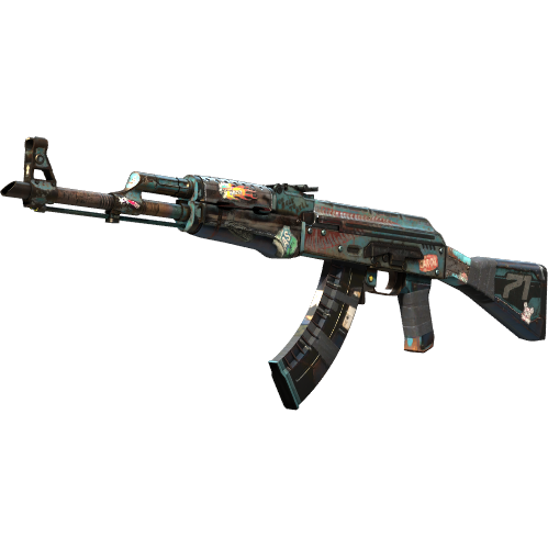 65f577e078e4754645d5588fuoPHmNJI05.png AK-47 | Rat Rod (Factory New) - Imagem 1