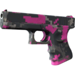 Glock-18 | Pink DDPAT (Well-Worn)