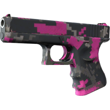 Glock-18 | Pink DDPAT (Well-Worn)