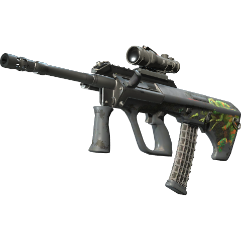 AUG | Chameleon (Battle-Scarred)
