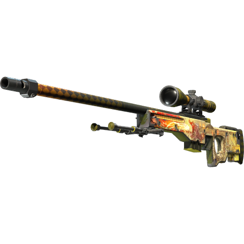 AWP | Dragon Lore (Well-Worn)