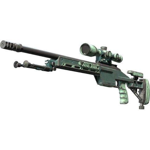 Souvenir SSG 08 | Blue Spruce (Battle-Scarred)