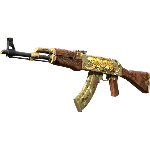 65f59a42fa5f745fc184c9ddD4ikMd1g05-1.png AK-47 | Panthera onca (Minimal Wear) - Imagem 1
