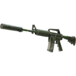M4A1-S | Moss Quartz (Battle-Scarred)