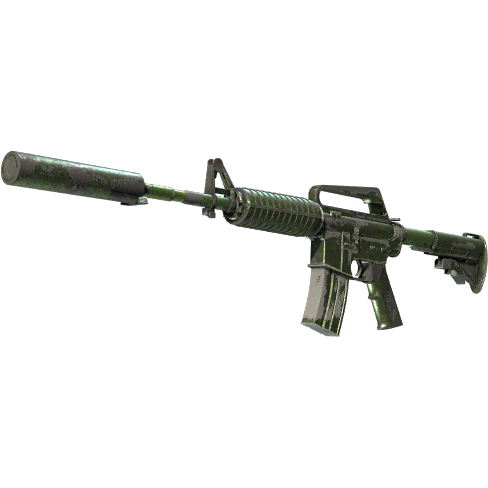M4A1-S | Moss Quartz (Battle-Scarred)