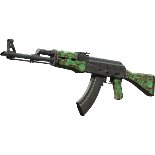 65f5cb0dd915b06d8f9e9f99wt6UgtZM05.png AK-47 | Green Laminate (Well-Worn) - Imagem 1