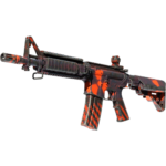 Souvenir M4A4 | Radiation Hazard (Well-Worn)