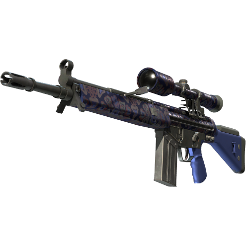 65f5d3f34d394d42464b3a15BC1B2Vdu05-1.png G3SG1 | Violet Murano (Factory New) - Imagem 1