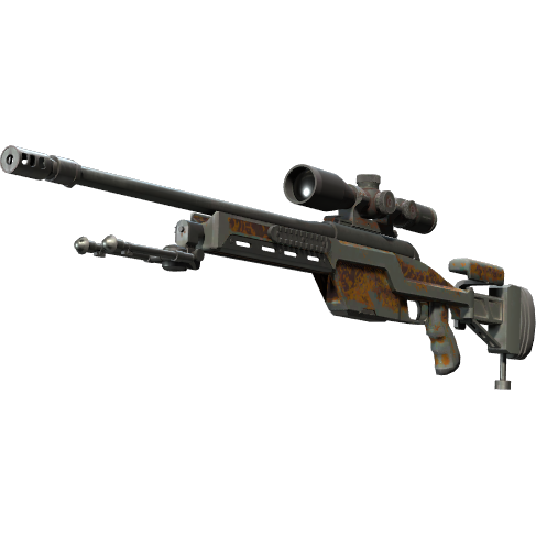 SSG 08 | Orange Filigree (Battle-Scarred)