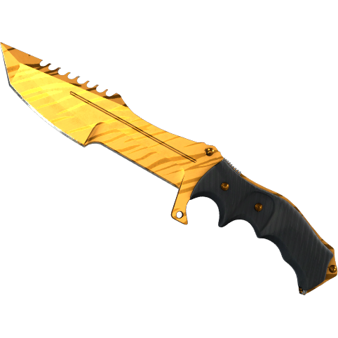 Huntsman Knife | Tiger Tooth (Minimal Wear)