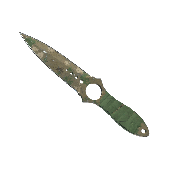Skeleton Knife | Forest DDPAT (Battle-Scarred)