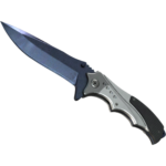 Nomad Knife | Blue Steel (Battle-Scarred)