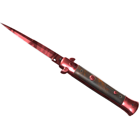 65f80b3e8038a5bdc9fae569z9DITCS805.png Stiletto Knife | Slaughter (Minimal Wear) - Imagem 1