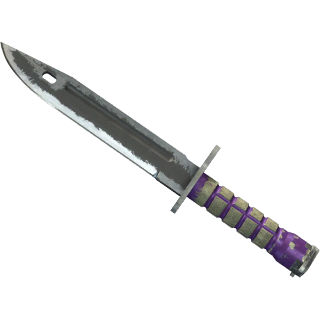 65f80ba374c75a92c62f57be8120uNEl05.png Bayonet | Ultraviolet (Battle-Scarred) - Imagem 1