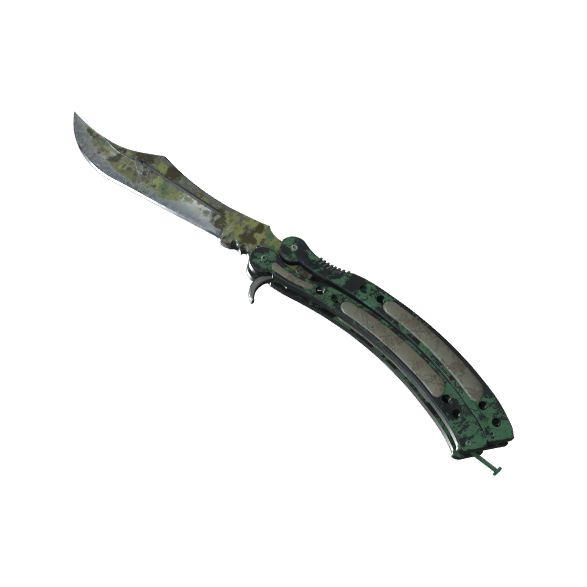 Butterfly Knife | Boreal Forest (Battle-Scarred)