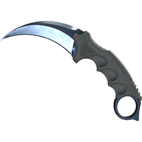 Karambit | Blue Steel (Well-Worn)