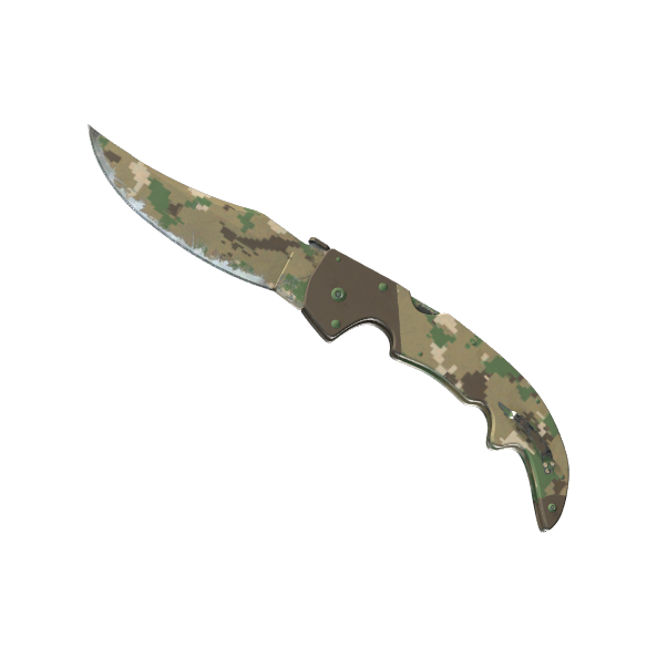 Falchion Knife | Forest DDPAT (Well-Worn)