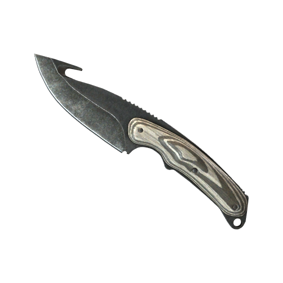 Gut Knife | Black Laminate (Well-Worn)