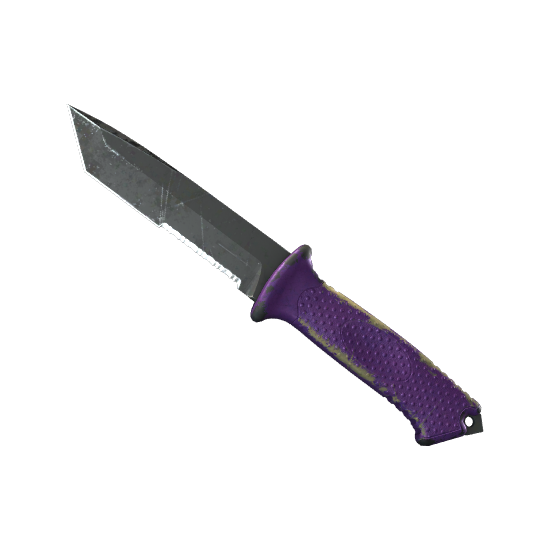 65f80d4930f5b61ad1aca968oLLu4UGl05.png Ursus Knife | Ultraviolet (Battle-Scarred) - Imagem 1