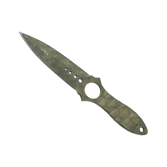 Skeleton Knife | Safari Mesh (Battle-Scarred)