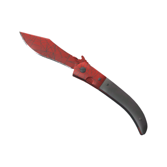 Navaja Knife | Crimson Web (Minimal Wear)