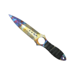 Skeleton Knife | Case Hardened (Battle-Scarred)