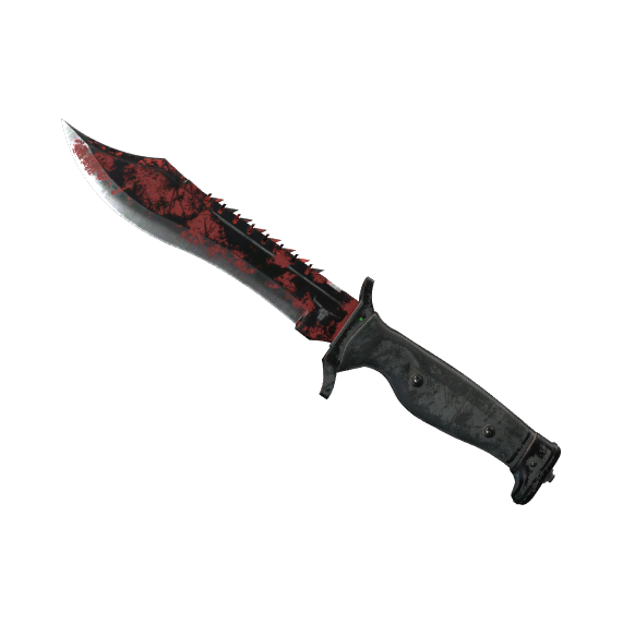 Bowie Knife | Crimson Web (Battle-Scarred)
