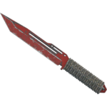 Paracord Knife | Crimson Web (Battle-Scarred)