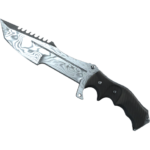 Huntsman Knife | Damascus Steel (Well-Worn)