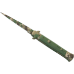 Stiletto Knife | Forest DDPAT (Well-Worn)