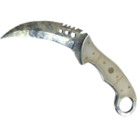 Talon Knife | Stained (Battle-Scarred)
