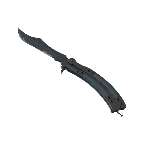65f80faedf74409449f190cbSIC87GET05.png Butterfly Knife | Night (Field-Tested) - Imagem 1