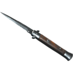 Stiletto Knife | Damascus Steel (Field-Tested)