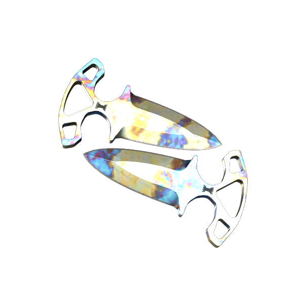 Shadow Daggers | Case Hardened (Field-Tested)