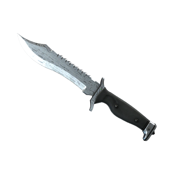 65f80fd1427ca06a96977aa7HWps0EO205-1.png Bowie Knife | Damascus Steel (Minimal Wear) - Imagem 1