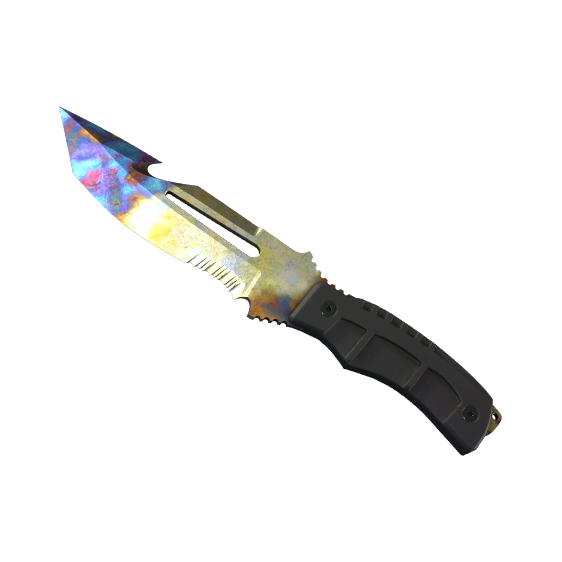 Survival Knife | Case Hardened (Well-Worn)