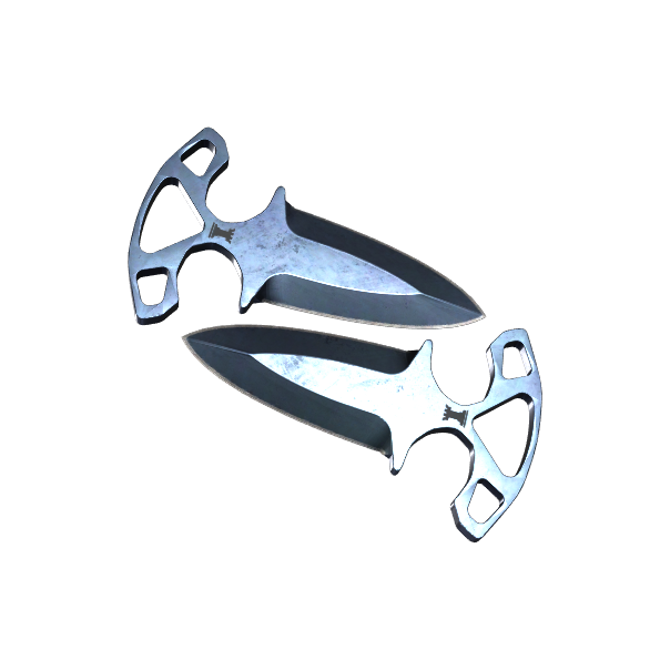 Shadow Daggers | Blue Steel (Well-Worn)