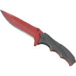 Nomad Knife | Crimson Web (Well-Worn)