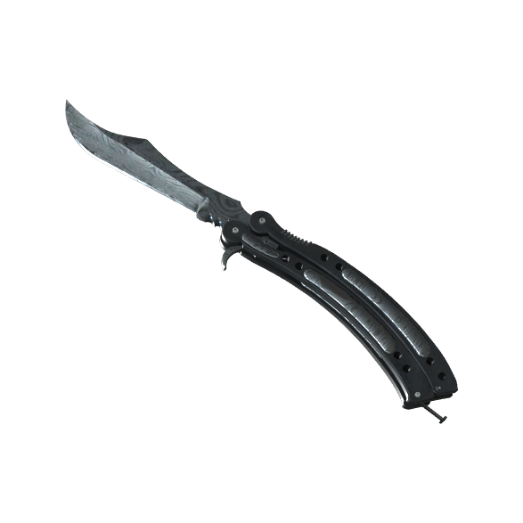 Butterfly Knife | Damascus Steel (Field-Tested)
