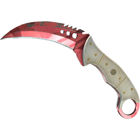 65f8111300d99441532d89f82HitiuQA05.png Talon Knife | Slaughter (Field-Tested) - Imagem 1