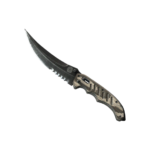 Flip Knife | Black Laminate (Minimal Wear)