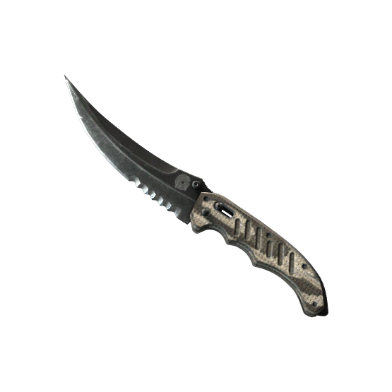 Flip Knife | Black Laminate (Factory New)