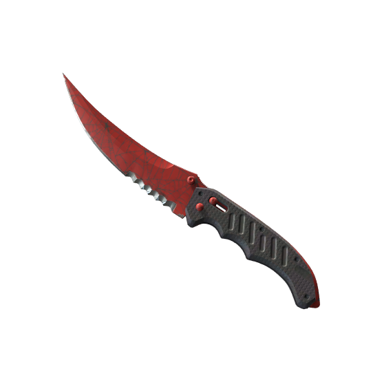 Flip Knife | Crimson Web (Factory New)
