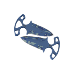 Shadow Daggers | Bright Water (Minimal Wear)