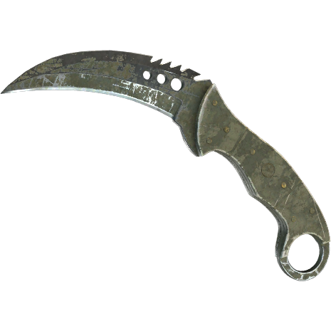 Talon Knife | Safari Mesh (Battle-Scarred)